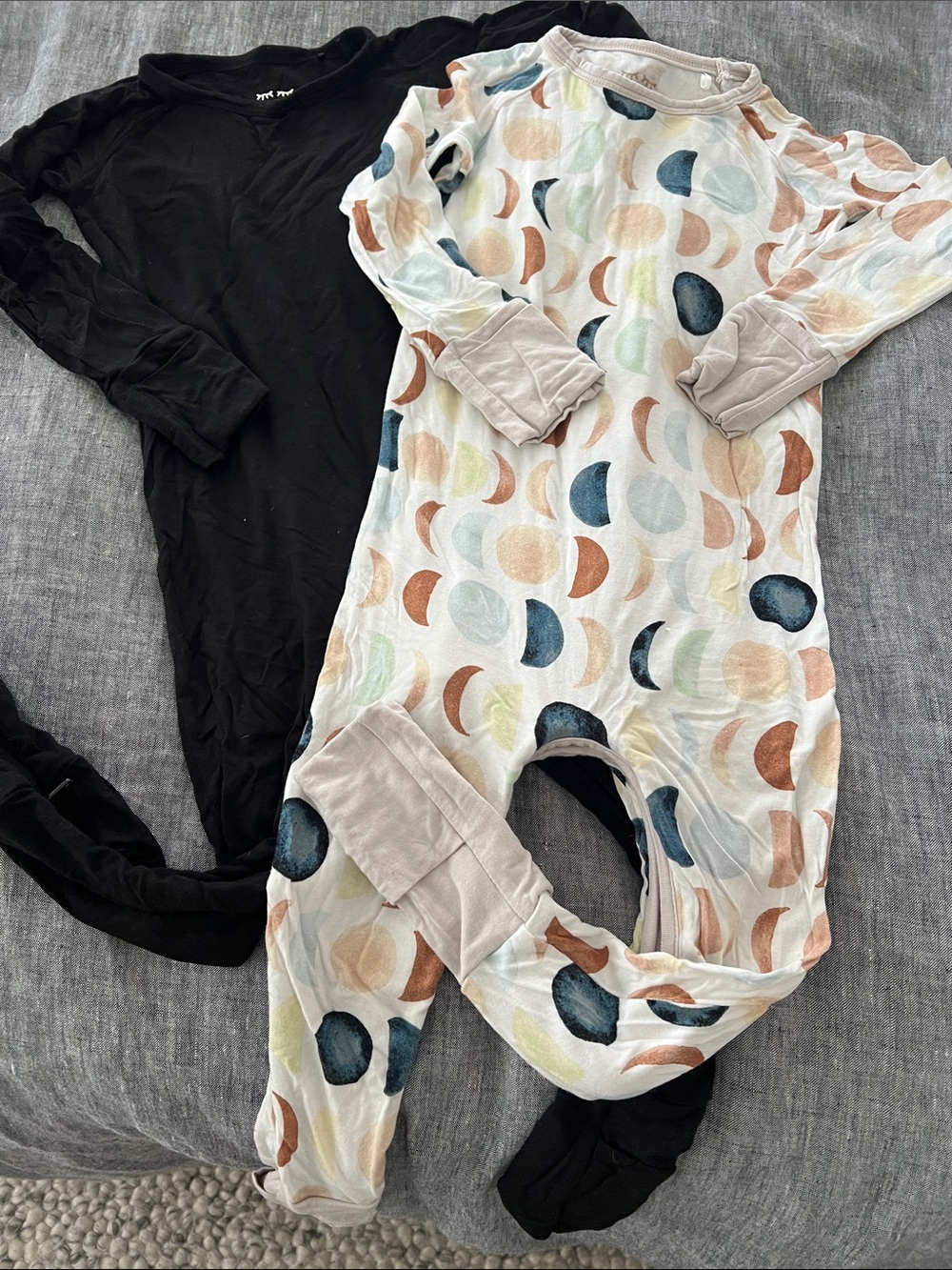 Little Sleepies Crescent Zippy Set